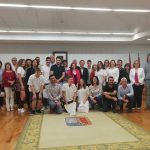 Recepción en el Ayuntamiento a los alumnos de Oratoria del CEE Virgen del Pasico.