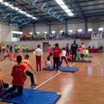 Los Centros Educativos del municipio participan en “Jugando al Atletismo”, alevín en Roldán.