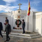 La AGA conmemora el Día de los Caídos por la Patria en el cementerio parroquial de Torre Pacheco.