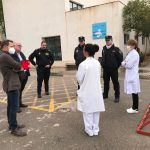 Alcalde, Policía Local, Centro de Salud y Protección Civil comparecen para informar de la situación de Torre Pacheco ante la crisis del COVID-19.