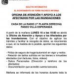 Oficina de Atención y Apoyo a los Afectados por las Inundaciones.