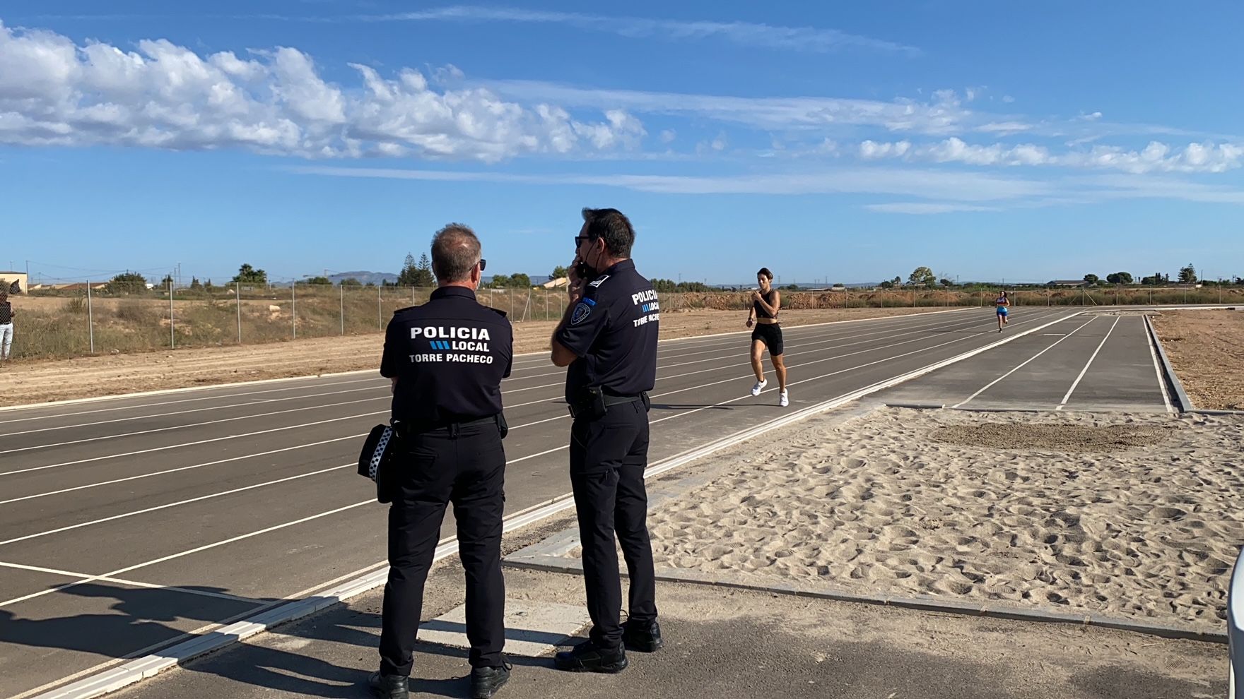 Más de 90 aspirantes concurren a las pruebas físicas para 10 plazas de Agente de la Policía Local de Torre Pacheco.