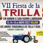 Roldán pone en valor nuestras tradiciones, patrimonio cultural, histórico y etnográfico con la celebración de La Fiesta de la Trilla los días 13, 14 y 15 de mayo.