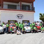 La vuelta a España por relevos en SEAT 600 llegó al Club de Vehículos Clásicos de Santa Rosalía.