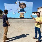 Cultura restaura el Mural Artístico de Raúl Estal Bastida.