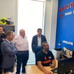 El director general de Emergencias de la Región de Murcia visita las instalaciones de Protección Civil de Torre Pacheco.