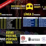 El MOCHUELO BUS facilita la movilidad en las fiestas patronales de forma gratuita, este año también desde pedanías.