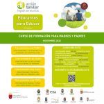 Curso de formación online para madres y padres: “Educarnos para Educar”.