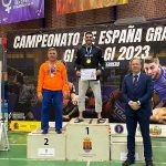 Pablo de Gorriño, agente de la Policía Local de Torre Pacheco, campeón de España de grappling.