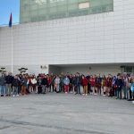 Recepción en el Ayuntamiento a los alumnos y profesores del proyecto ERASMUS “Ge into the green scene”.