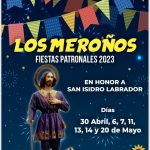 Los Meroños 2023 - Fiestas Patronales en honor a San Isidro Labrador.