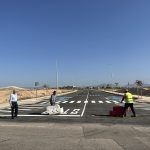 Apertura del vial que comunica Roldán y la Torre Golf.