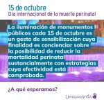 DAMOS VOZ AL DÍA INTERNACIONAL DE LA MUERTE PERINATAL