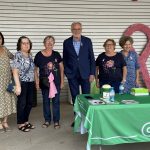 Torre Pacheco muestra su apoyo en la lucha contra el cáncer de mama.