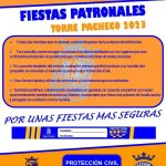 Reparto de pulseras identificativas para menores en nuestras Fiestas Patronales 2023.