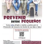 CURSO ONLINE PARA PADRES Y MADRES: “PREVENIR EL CONSUMO DE ALCOHOL DESDE PEQUEÑOS”.