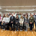 Alumnos alemanes de intercambio en Torre Pacheco.