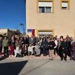 Una calle en  El Albardinal para Carmen Fuentes Olmo.